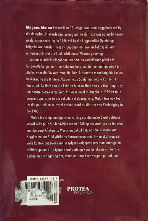 MAGNUS MALAN - MY LEWE SAAM MET DIE SA WEERMAG