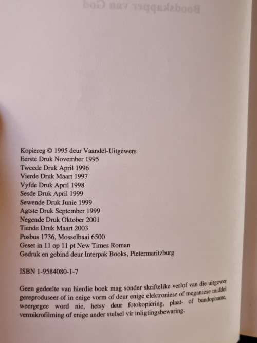 SIENER VAN RENSBURG - Boodskapper van God