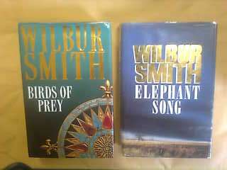 **WILBUR SMITH-ELEPHANT SONG + BIRDS OF PREY**