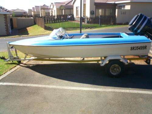 16ft ski boat on trailer and 85 Mercury. COF(bouyancy) done 2 weeks ago.
