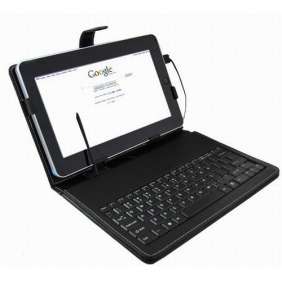 Leather Case and USB Keyboard + Stylus Pen For 7" inch Epad Tablet PC