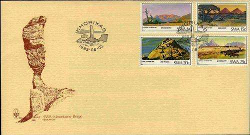 SWA FDC - MOUNTAINS "MUKAROB"   38