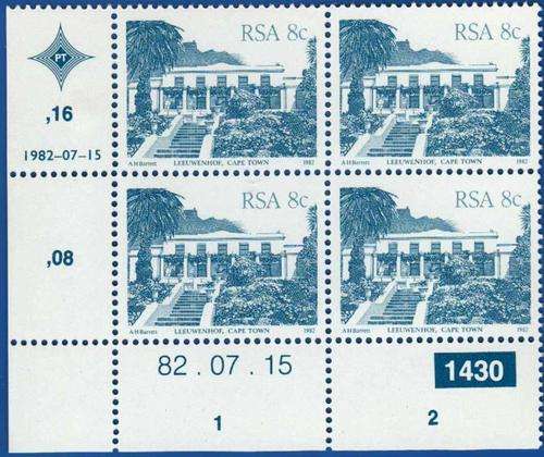 RSA  8c LEEUWENHOF CAPE TOWN