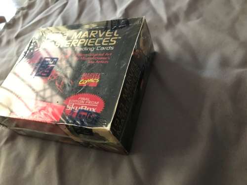 1993 Marvel Masterpieces Trading Cards - Factory Sealed Box (36 packs)