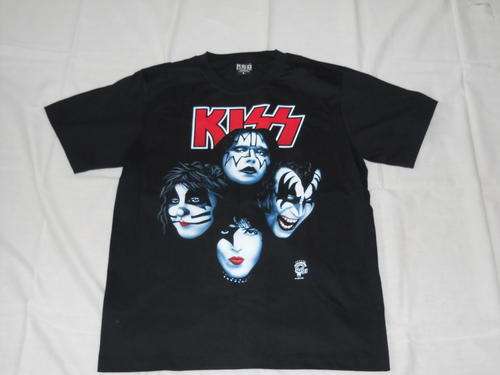 ROCK BAND T - SHIRT KISS!! LARGE  FREE SHIPPING!!