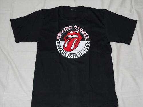 ROCK BAND T - SHIRT!! ROLLING STONES LARGE FREE SHIPPING!!