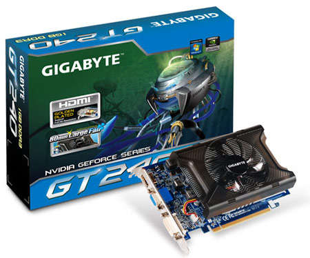 GIGABYTE GeForce GT240