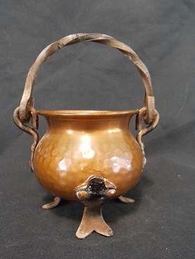 Small Beaten Copper Pot
