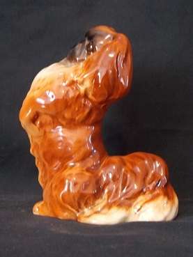 Porcelain Begging Pekingese