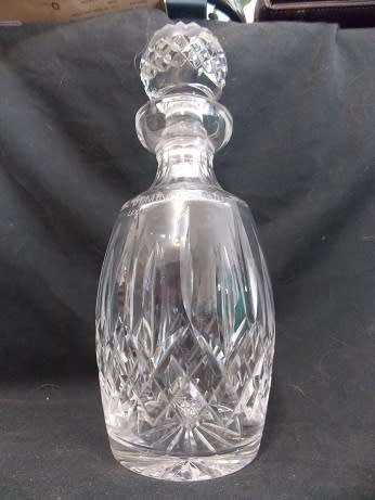 Cut Crystal Sherry Decanter