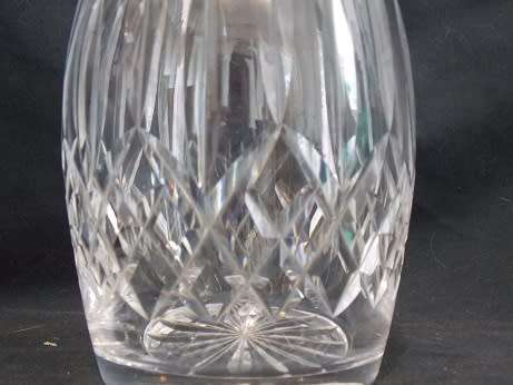 Cut Crystal Sherry Decanter