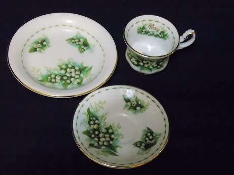 Royal Albert Month of the Year Mini-Trio