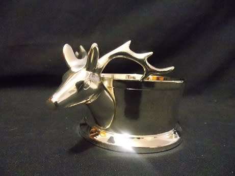 Silver Plated Wine Bottle Coaster