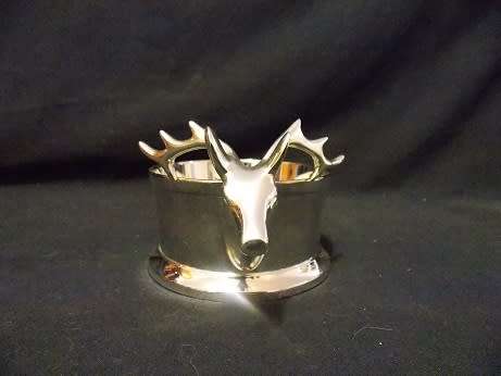 Silver Plated Wine Bottle Coaster