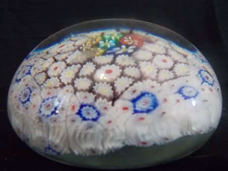 Beautiful Venetian Millefiori Paperweight