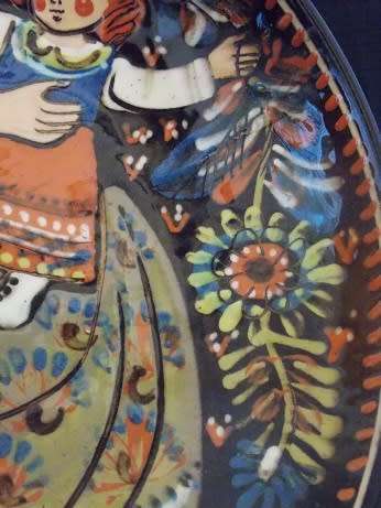 Shneiders Switzerland Beautiful Pottery Wall Plate