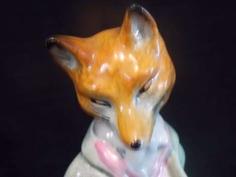 Beatrix Potter's Porcelain Fox