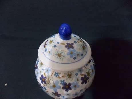Modern Porcelain Ginger Jar
