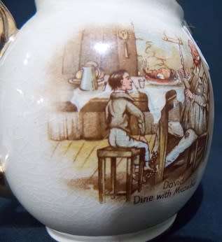 Beautiful Arthur Woods Milk Jug and Sugar Bowl