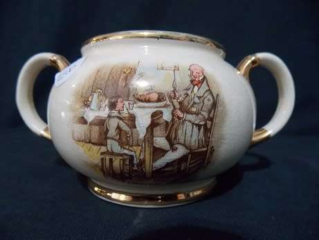 Beautiful Arthur Woods Milk Jug and Sugar Bowl