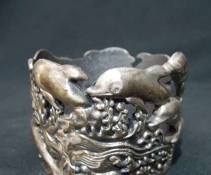 Pewter Tea Light Candle Holder