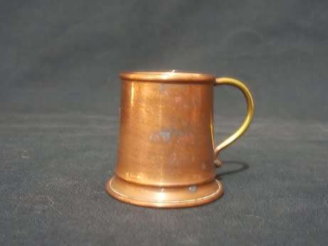 Miniature Copper Beer Mug