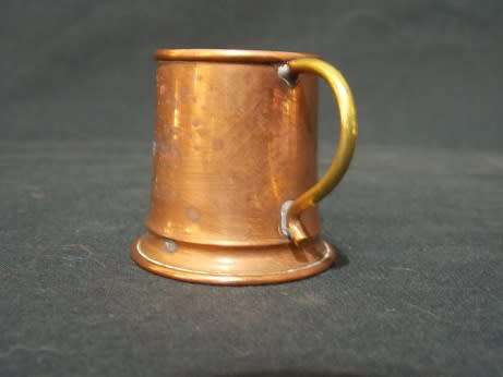Miniature Copper Beer Mug