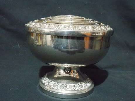 Lovely Silver Plated Rose Bowl