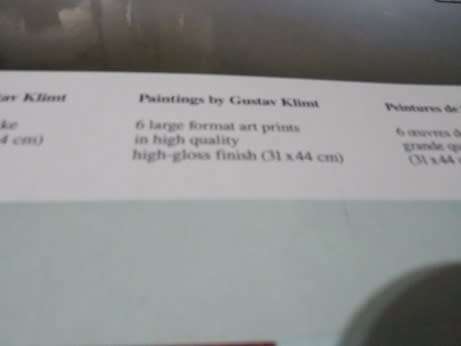 Gustav Klimt Poster Book