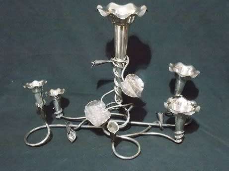 Stunning Silver Plated Candelabra