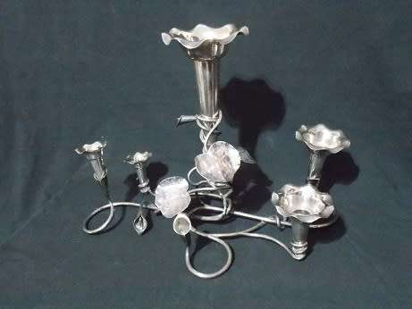 Stunning Silver Plated Candelabra