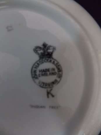 John Maddock Indian Tree Beautiful Dessert Bowl Set