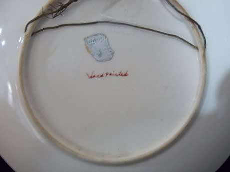 Stunning Small Hand painted by T Yakis Capri Plate