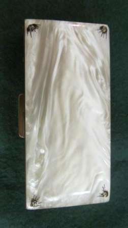 Brass and Mother of Pearl Box