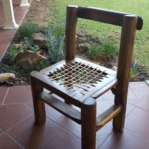 Large rustic dining suite with free Oregon pine display cabinet