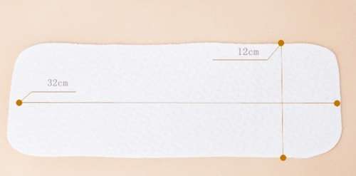 Cloth daiper/nappy cotton liner (set of 5)