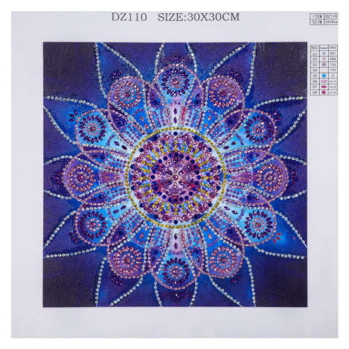 5D Diamond paint by numbers - Mandala DZ110