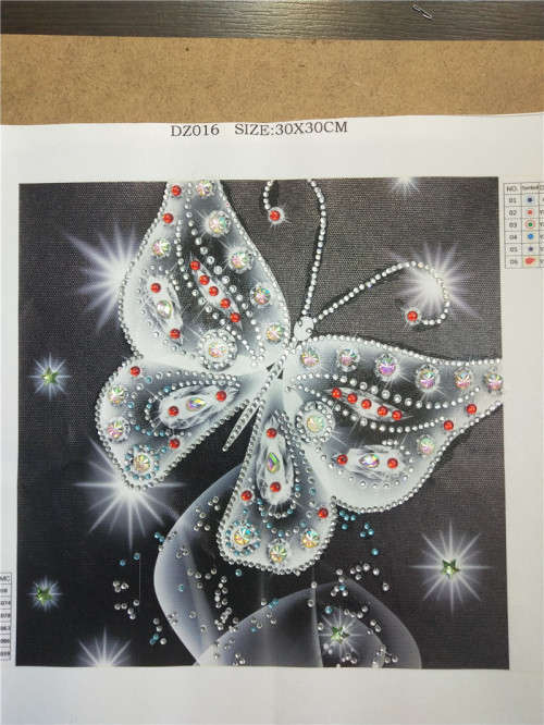 5D Diamond paint by numbers - Butterfly