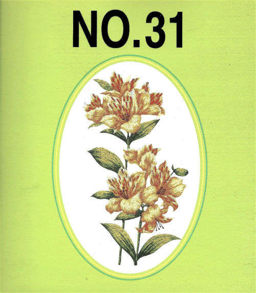 FLORALS #31  Embroidery Memory Card for Brother, Ber. Deco, Baby Lock .pes