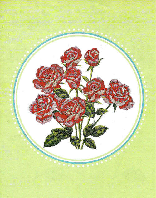 FLORALS #31  Embroidery Memory Card for Brother, Ber. Deco, Baby Lock .pes