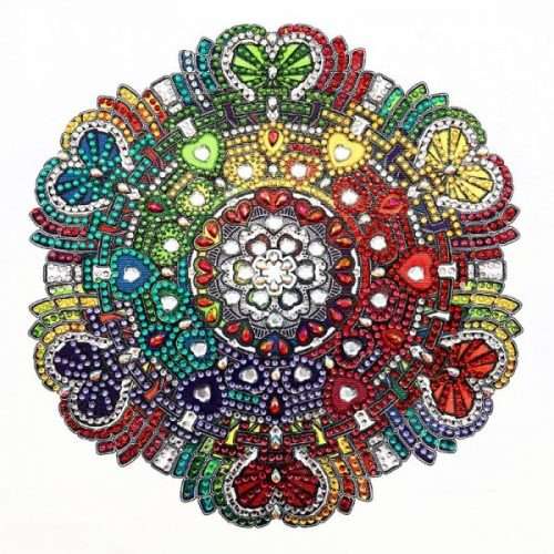 5D Diamond Painting Partial Drill - Mandala R8202