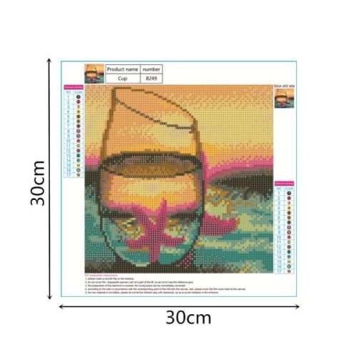5D Diamond Painting Fulll Drill - Sea scene - Z0319