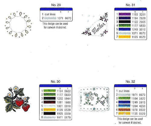 Studio Bernina #112 Martha Pullen-Embroidery Memory Card for Brother, Ber. Deco, Baby Lock .pes