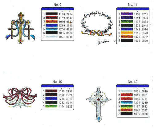 Studio Bernina #112 Martha Pullen-Embroidery Memory Card for Brother, Ber. Deco, Baby Lock .pes