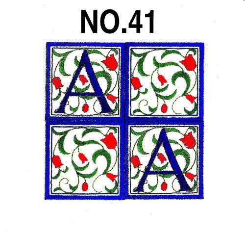 RENAISSANCE ALPHABET #41  Embroidery Memory Card for Brother, Ber. Deco, Baby Lock .pes
