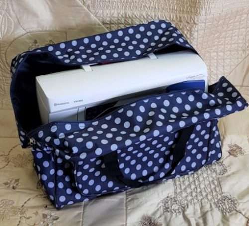 SEWING MACHINE/CARRY ON BAG, Padded, Ass Colors, RECTANGULAR