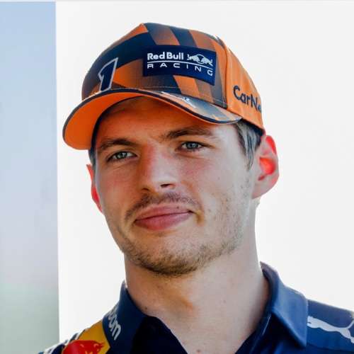 F1 Max Verstappen LIMITED EDITION Puma RedBull Racing Driver Cap - Vibrant Orange - Curved