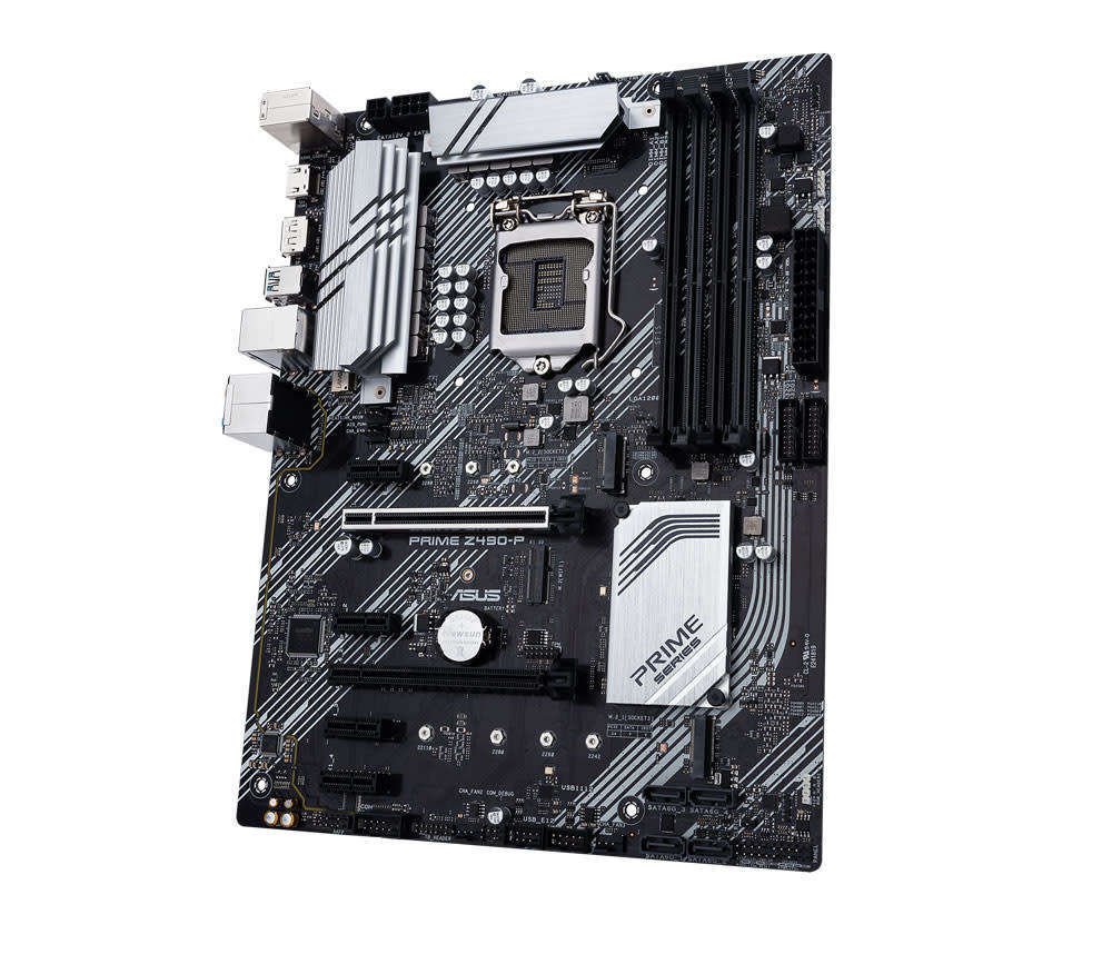 Asus PRIME Z490-P + Intel® Core i7-10700T Processor + 250gb NVME Motherboard Cpu NVME Combo