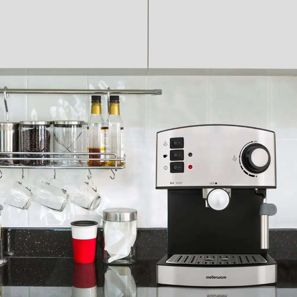 Mellerware Espresso Machine Coffee Maker - Trento Espresso Coffee Machine