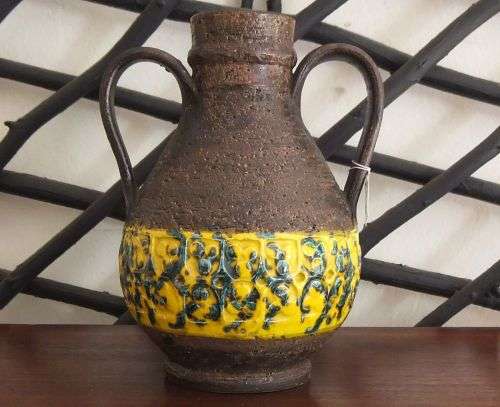 Vintage Italian pottery vase